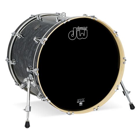 Dw Performance Series Bass Drum 18x22 Finish Ply Black Diamond Music City Canada