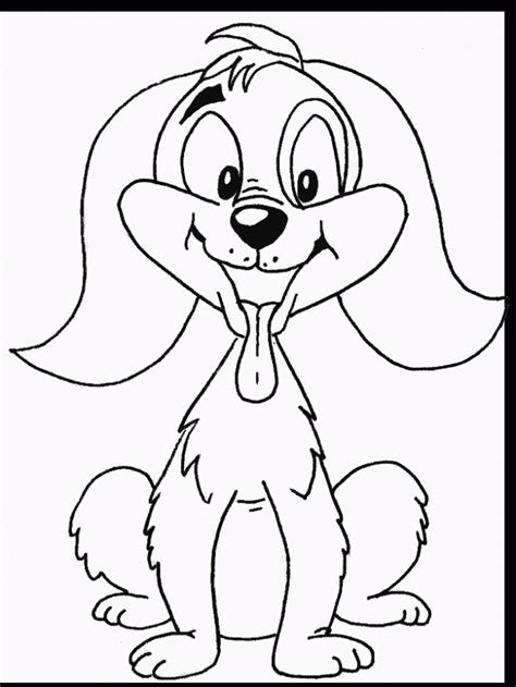 Colorear Perrita Dibujos Dog Coloring Page Animal Coloring
