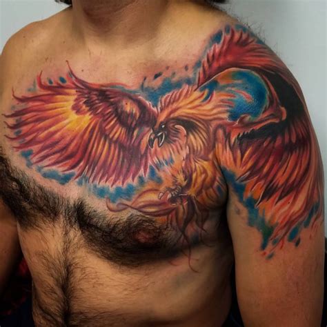 50 Fiery Phoenix Tattoo Ideas That Will Set You Ablaze