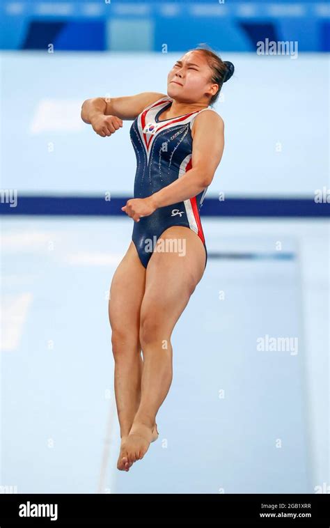 Nd Aug S Korean Gymnast Yeo Seo Jeong South Korean Gymnast
