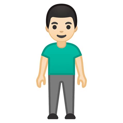 Man Standing Emoji Clipart Free Download Transparent Png Creazilla