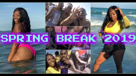 Springnik South Beach Miami Vlog Spring Break 2019 Youtube