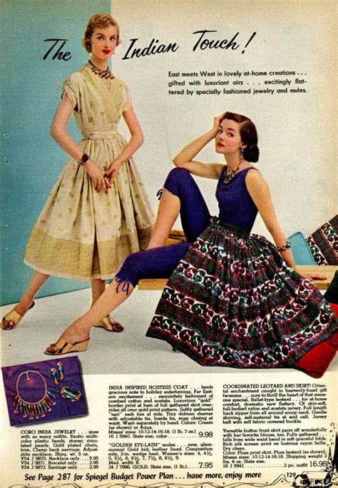 Fashion In The 1950s Clothing Styles Trends Pictures