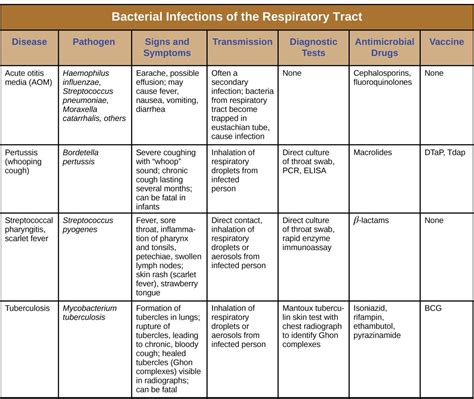 172 Bacterial Infections Of The Respiratory Tract Allied Health