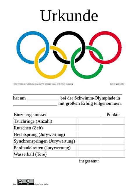 Kinder freuen sich immer über urkunden! Datei:Schwimm-Olympiade Urkunde.pdf - Wikibooks, Sammlung ...
