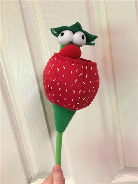 Webster Worm Strawberry Lollipuppet By Manhattan Toy Seen In Baby