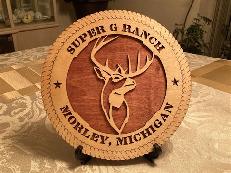 Brand New Personalized Wooden Plaque Dear Hunting Camp Etsy