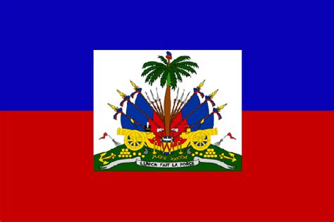 The flag of haiti is originally based on the french tricolor but was adopted in its current form on february 25, 1986. Haiti: Biography of Haiti