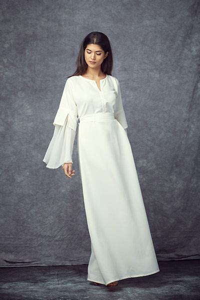 Ruffled Maxi White Dress Nisaa Boutique