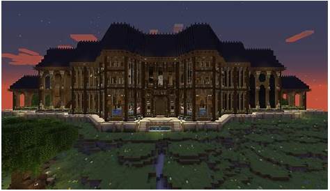 /r/Minecraft: Big house build : NoLockedThreads
