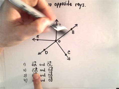 However, they cannot be used interchangeably in all cases. Rays : Identify Opposite Rays ( Geometry ) - YouTube