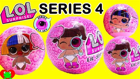 Authentic 5 Surprises In 1 Lol Surprise Lil Sisters Series 4 Wave 2 Eye