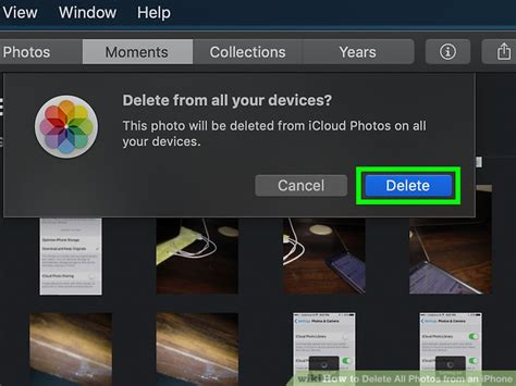 How To Delete All Photos From An Iphone With Pictures Wikihow Tech