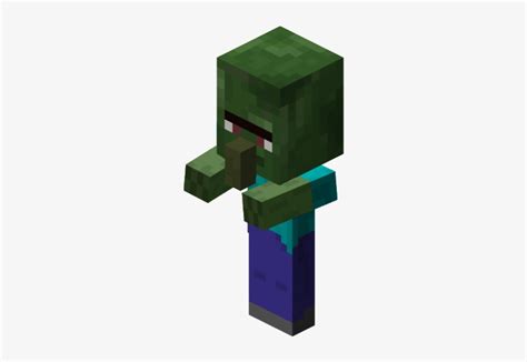 They are a variant of zombies that players can cure into normal villagers using golden apples and the potion of weakness. Baby Zombie Villager - Minecraft Zombie Villageois Transparent PNG - 283x504 - Free Download on ...
