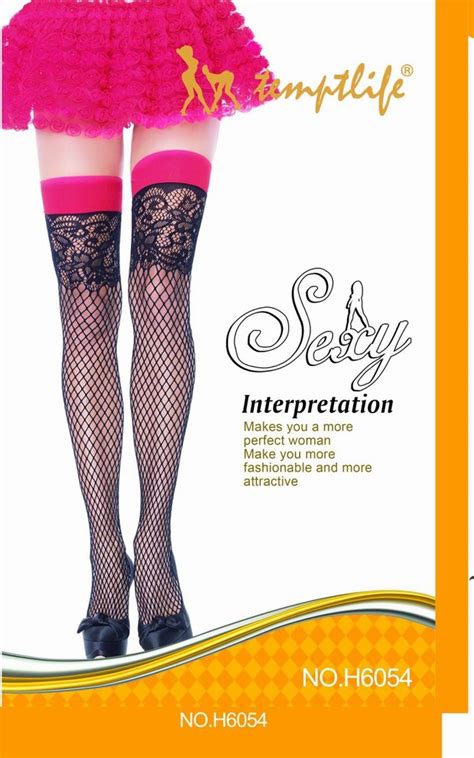 mixed mesh stockings toptemptation