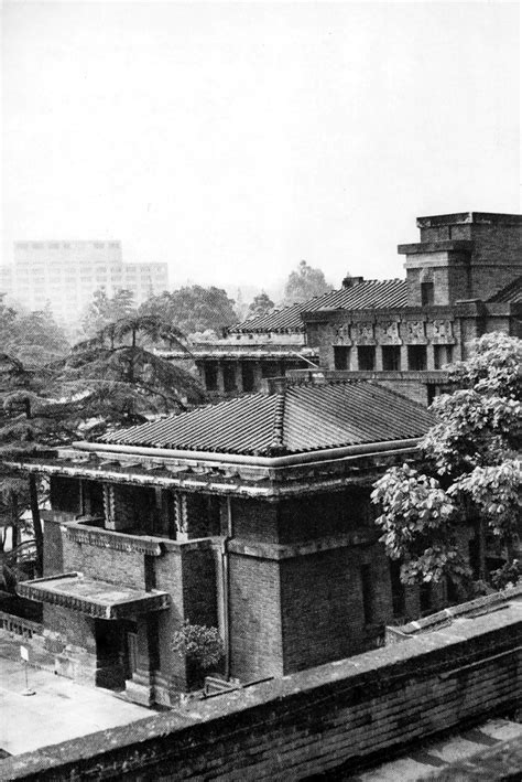 Imperial Hotel Frank Lloyd Wright Tokyo Japan 1916 Demolished
