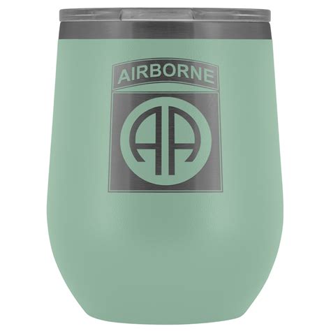 82nd Airborne Division Wine Tumbler Upper Tier Development