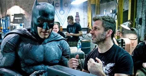 Will zack snyder's justice league incorporate unused ideas originally intended for ben affleck's batman movie? Zack Snyder Faces His Haters on the Set of Justice League