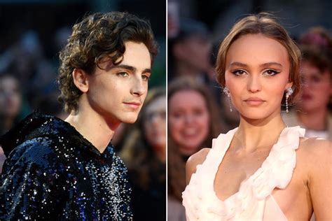 The King Stars Timothée Chalamet Lily Rose Depp Seen Making Out