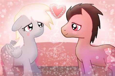 Derpy And Dr Whooves In Love By Telimbo On Deviantart