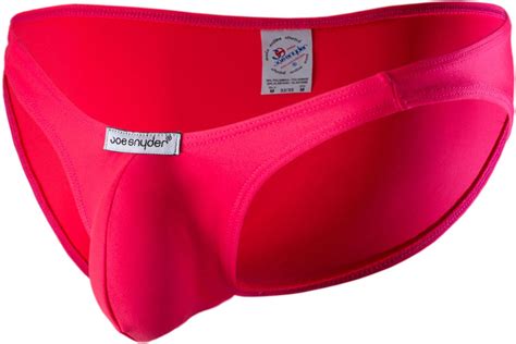 Joe Snyder Polyester Collection Bikini Bulge 04 Mens Underwear Brief