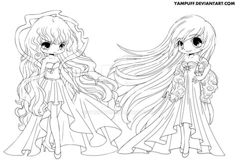 Day And Night Lineart By Yampuff On Deviantart