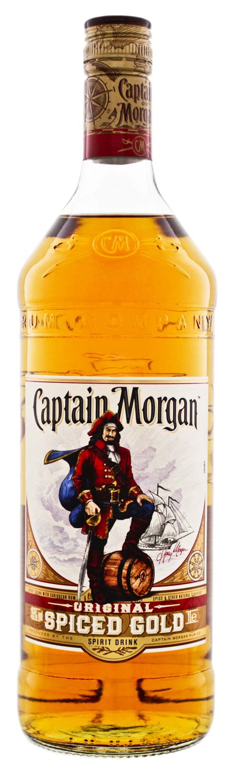 Captain Morgan Original Spiced Liter K Lner Rum Kontor Gmbh