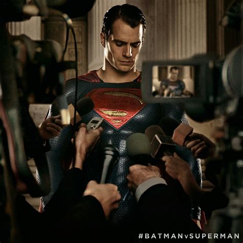 New Batman V Superman Image Shows Sad Superman In Front Of The Press
