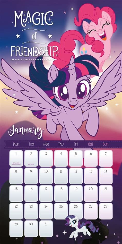 Effective My Little Pony Calendar 2021 Get Your Calendar Printable