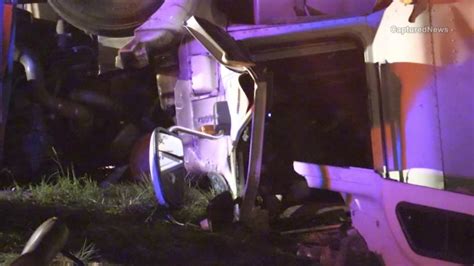 Semi Driver Killed In Rollover Crash Westbound I 8094 Near Cline Avenue In Hammond Indiana