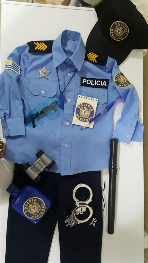 Disfraz De Policía Para Niño Festa Da Polícia Fantasias Para