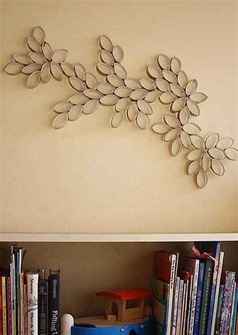 While you can always buy premade decorations, you can make ones that are just as nice, but much cheaper at home. 30 Homemade Toilet Paper Roll Art Ideas For Your Wall ...