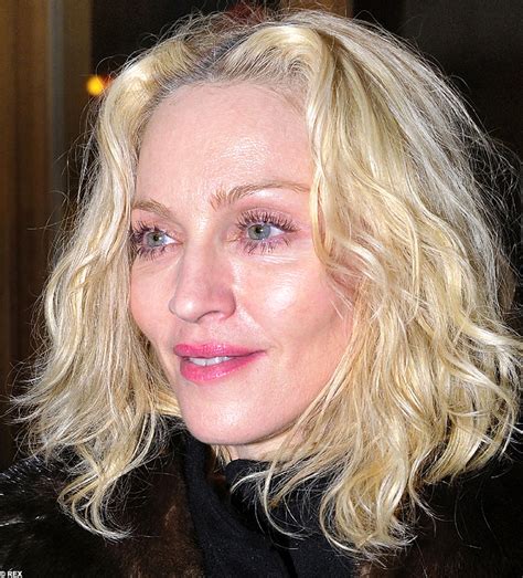 Madonna Lets The Grey Grow Out