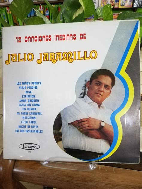 Lp Julio Jaramillo 12 Canciones InÉditas V672 Libreria Atlas