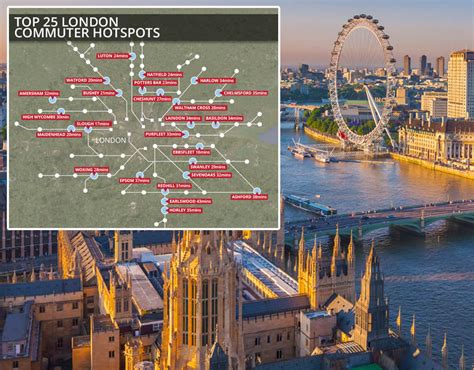 London Commuter Belt Most Affordable And Most Expensive Towns