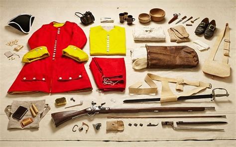 Photographic Inventories Of British Soldiers Kits From 1066 To 2014
