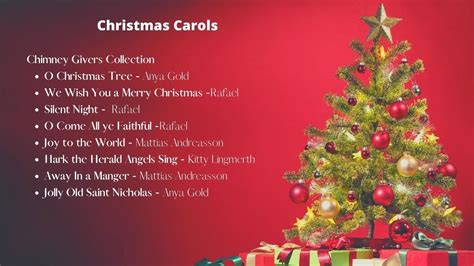 Christmas Songs Traditional Carols For Today Youtube