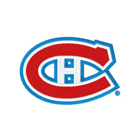 The logo of the montreal canadiens is simply hockey club de canadiens the h is for hockey. Montreal Canadiens embroidery design INSTANT download