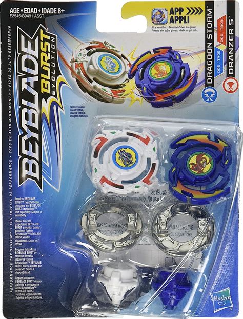 Beyblade E2545 Dragoon Storm And Dranzer S Spinning Top Uk