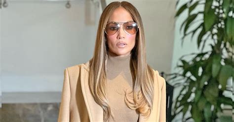 Jennifer Lopez Once Stunned In A Sheer Wine Jumpsuit Flaunting Her