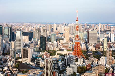 Tokyo Skyline At Daytime Tokyo Japan Royalty Free Image