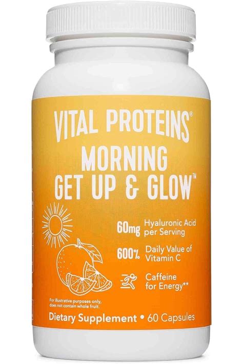 Vital Proteins Morning Get Up And Glow Kafein C Vit Biotin Ve Hyaluronik Asit 60 Tablet Fiyatı