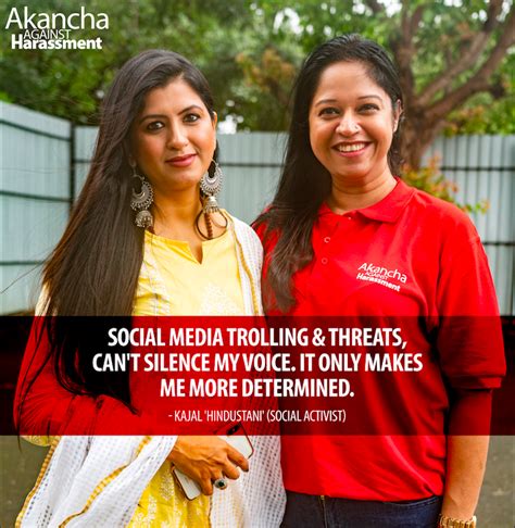 Online Threats Havent Stopped Her Akancha Against Harassment