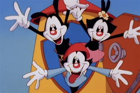 Animaniacs Check Out This Gnarly Bts Video Of The Shows Voice Actors