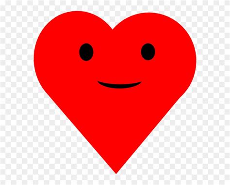 Smiling Heart Clipart