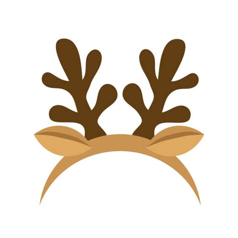 Download Best Costume Reindeer Antlers Illustrations, Royalty-Free ...