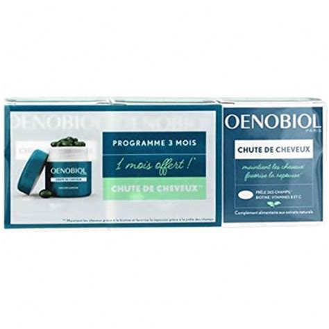 Oenobiol Chute De Cheveux 120 Capsules 60 Capsules Pharmacie Coint