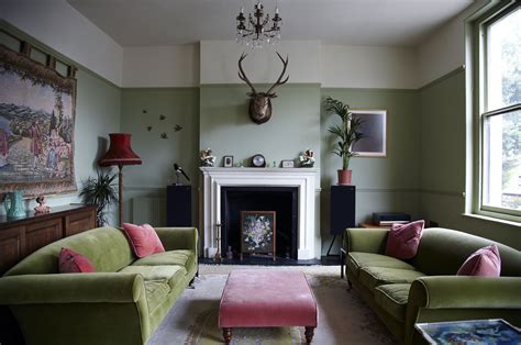 Living Room Sage Green Walls
