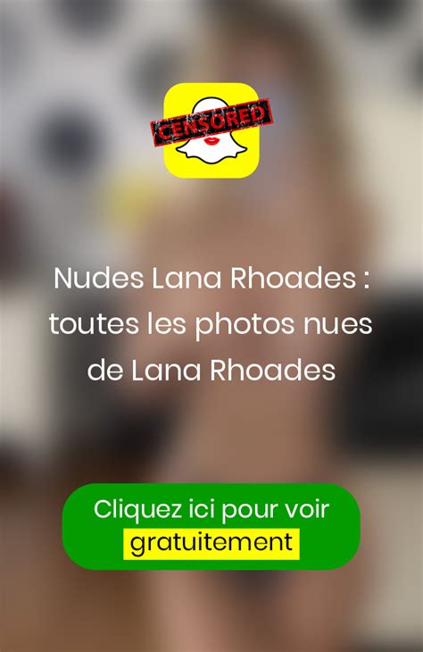Nudes Lana Rhoades Toutes Les Photos Nues De Lana Rhoades