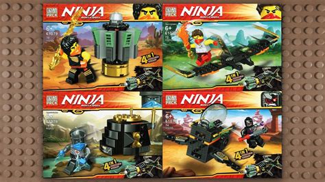Lego Ninjago Epic Battle Sets With Minifigures Knock Off Prck 61079